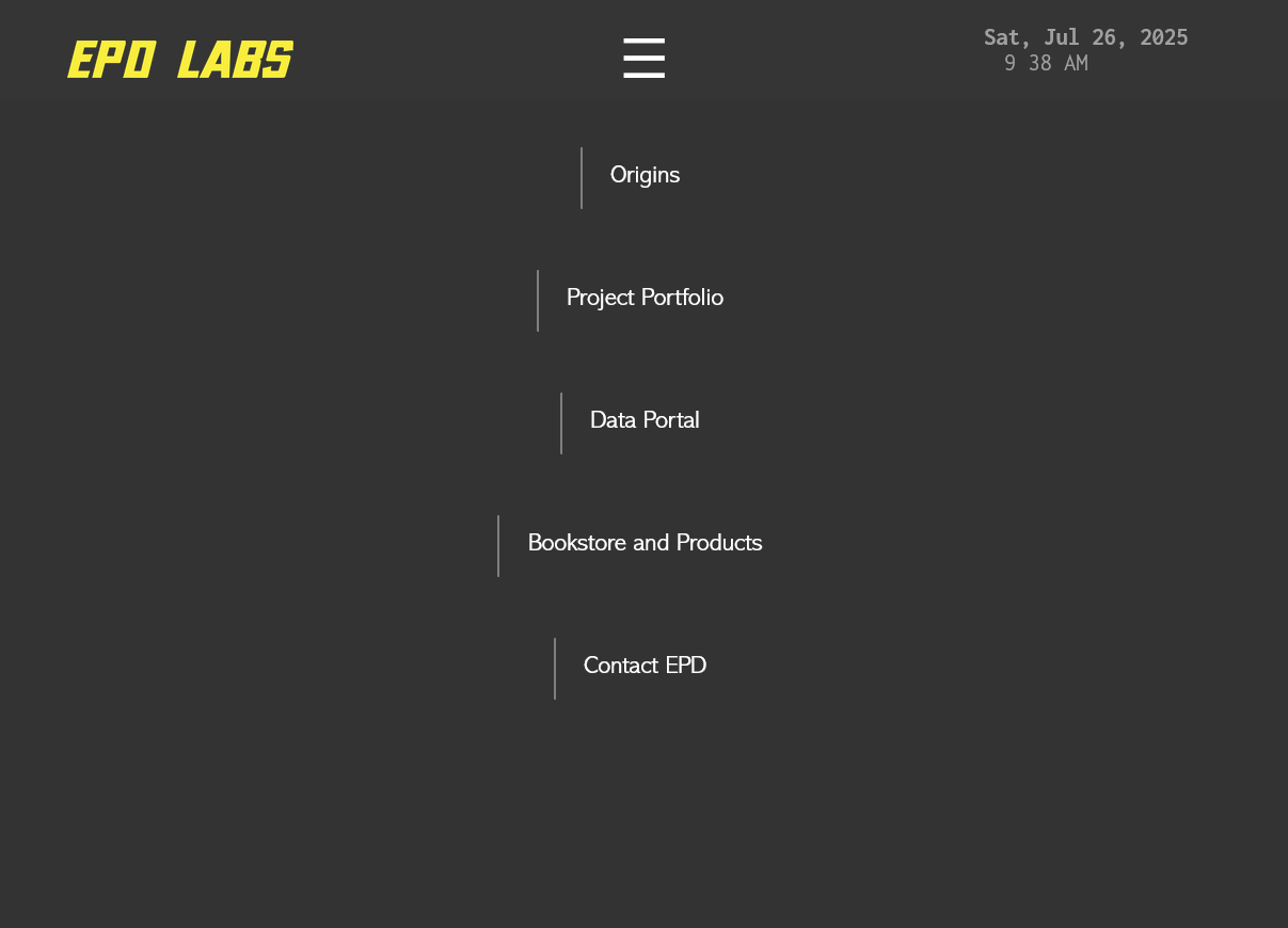 epd labs webpage snippet